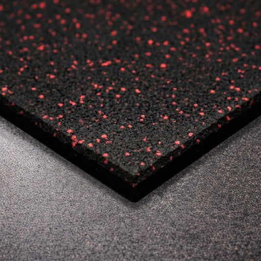 Titan20 Gym Tile Black 100 x 100 cm, 20mm Smooth