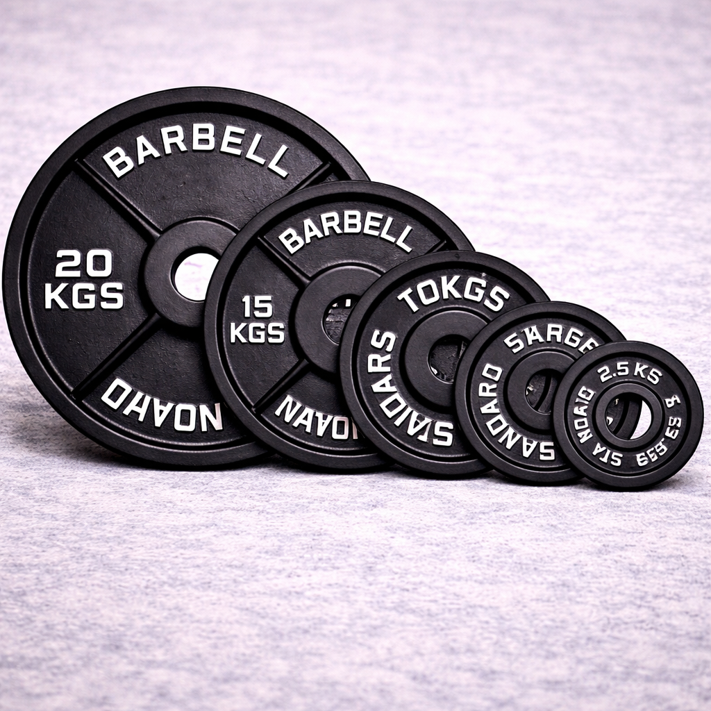 Cast Iron Olympic (5cm) Weightlifting Plate