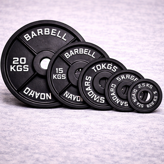 Cast Iron Olympic (5cm) Weightlifting Plate