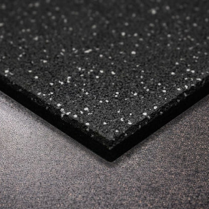 Titan20 Gym Tile Black 100 x 100 cm, 20mm Smooth