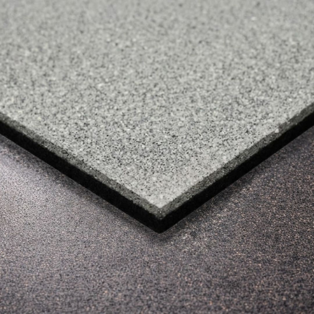 Titan20 Gym Tile Black 100 x 100 cm, 20mm Smooth
