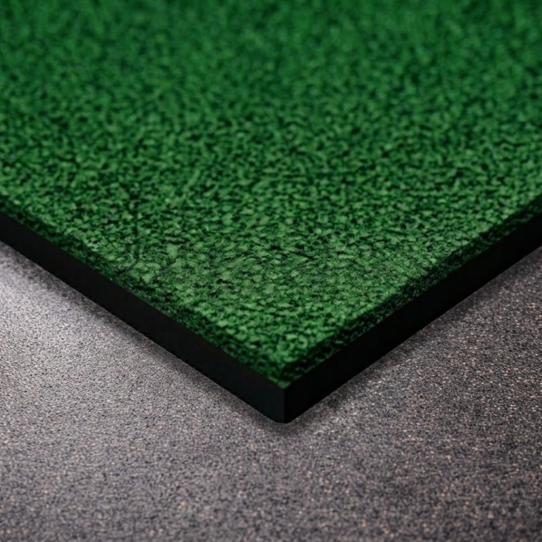 Titan20 Gym Tile Black 100 x 100 cm, 20mm Smooth