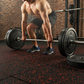 Titan15 Gym Tile Black 100 x 100 cm, 15mm Smooth