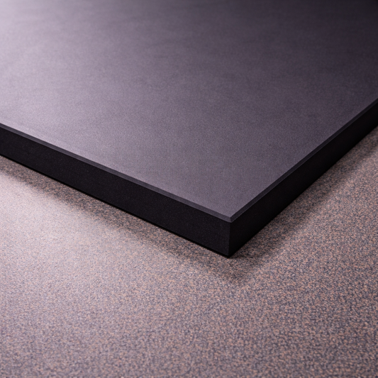 Titan20 Gym Tile Black 100 x 100 cm, 20mm Smooth