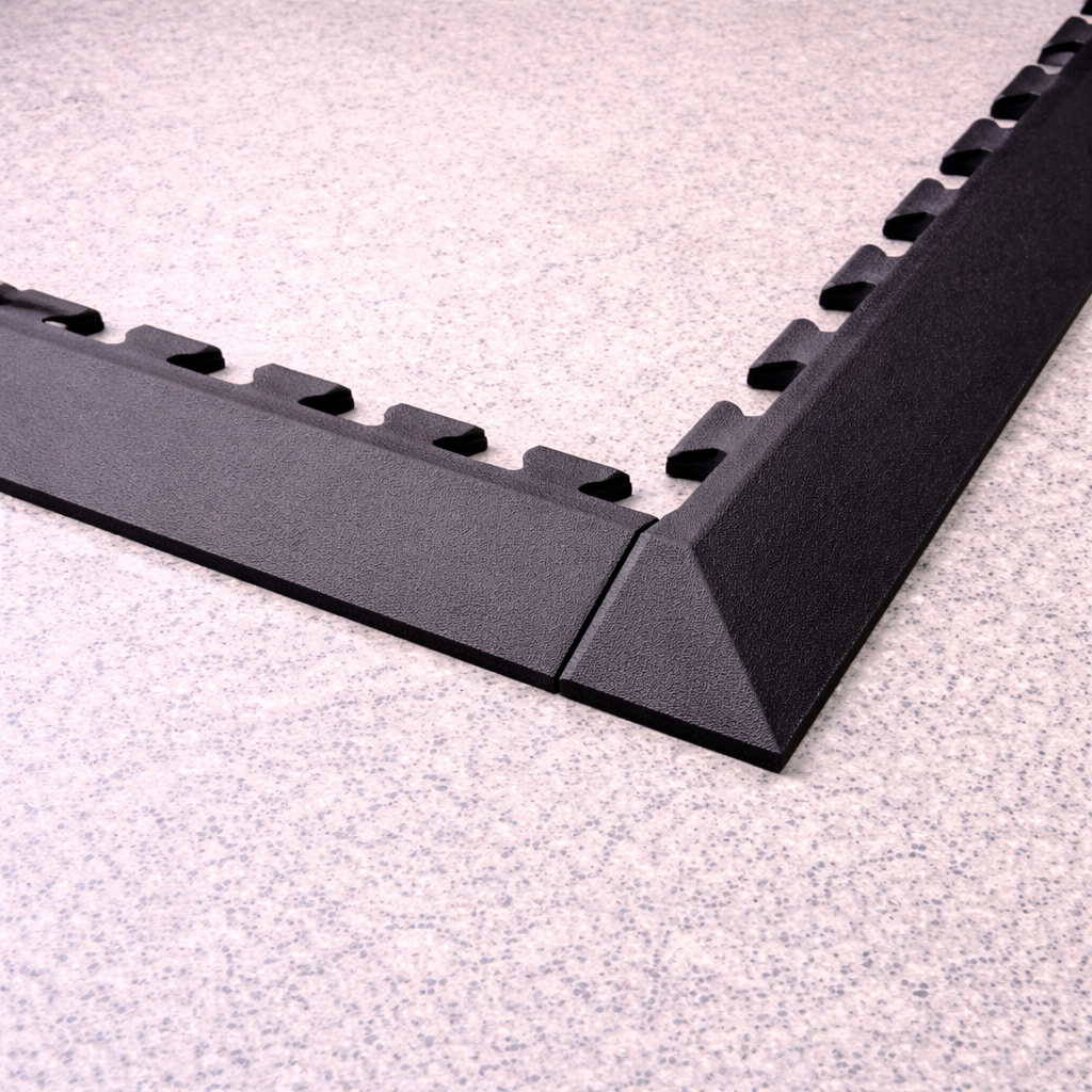 Interlocking Edging strip 50X5X2 units  -  5mm Black