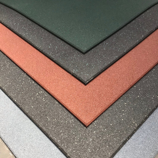 Titan20 Gym Tile Black 100 x 100 cm, 20mm Smooth