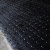 Interlocking 50X50 6mm Black Pimple