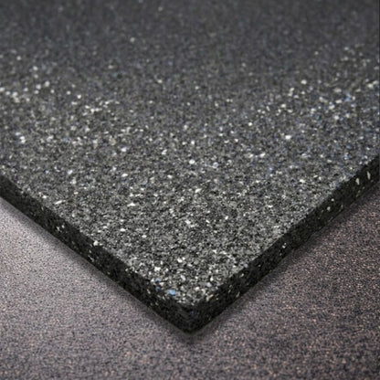 Titan15 Gym Tile Black 100 x 100 cm, 15mm Smooth